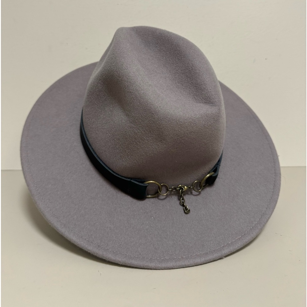 GIGI PIP Fedora Hat‎ Gray Wool Women’s Sz S/M